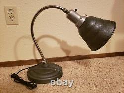 Restored Vintage General Electric Industrial Infrared Articulating Table Lamp