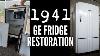 Restoring Our 1941 Ge Refrigerator Betty White