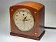 Telechron Ge Art Deco 1930's Vintage Alarm Clock The Englewood 7f62 Works