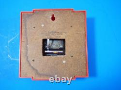 Telechron General Electric 1949-53 2H25 Red Clock Restored New Movement GE