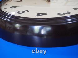 Telechron General Electric 1950s 15 Vintage School Clock GE Updated Quartz
