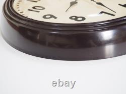 Telechron General Electric 1950s 15 Vintage School Clock GE Updated Quartz