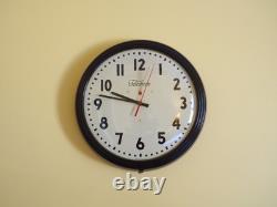 Telechron General Electric 1950s 15 Vintage School Clock GE Updated Quartz