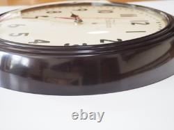 Telechron General Electric 1950s 15 Vintage School Clock GE Updated Quartz