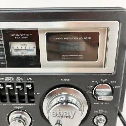 Tested GE General Electric Shortwave Radio 7-2990A Portable 6 Band AM/FM Vintage