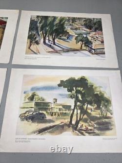The Life in Vanport Vintage Art Prints circa 1944 Portland General Electric