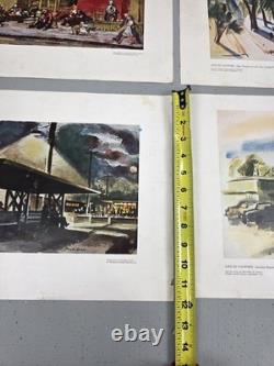 The Life in Vanport Vintage Art Prints circa 1944 Portland General Electric
