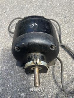 This is a vintage General Electric (GE) single-phase AC electric motor