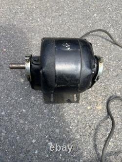 This is a vintage General Electric (GE) single-phase AC electric motor
