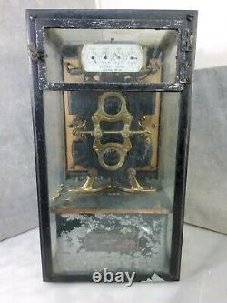 Thomson Direct Current Watthour Meter Vintage Circa 1907 Antique General Electr