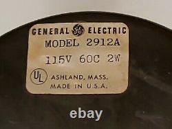 VERY RARE Vintage General Electric Wall Clock 14 Model 2912A Works Great! (B2)
