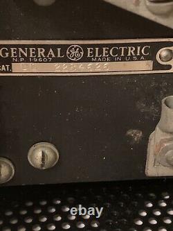VINTAGE 1930's STEAMPUNK GE GENERAL ELECTRIC STARTING RHEOSTAT CR1226-B1, 230 V