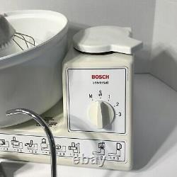 VINTAGE Bosch Universal Mixer MUM 60 70 40 with Attachments TESTED