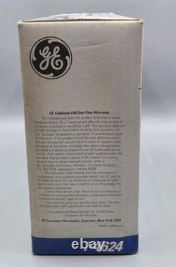 VINTAGE GE FM/AM Digital Clock Radio Model 7-4624 Wood Grain, FACTORY SEALED