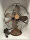 Vintage Ge General 12 Electric Fan With Blade Cage Untested