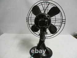 VINTAGE GE General Electric Oscillating 2 speed Fan working new cord