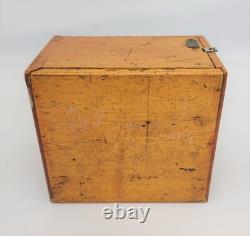 VINTAGE General Electric (GE) Thompson Indicating Wattmeter Type P WITH BOX