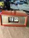 Vintage General Electric Model 8114 Orange'flip Clock