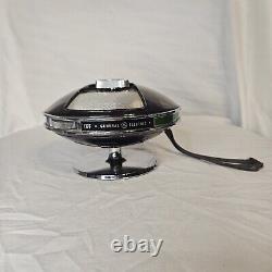 VTG 1970s General Electric UFO Saucer Portable Transistor Radio WORKS