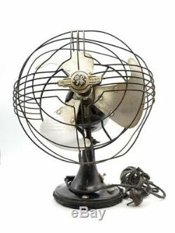 VTG Antique 12 GE General Electric Fan 2 speed OSCILLATING 84 CY60 A0.8 133744