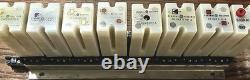VTG GE CR245 Static Control Logic Rack With 8 Elements AA Frame 1973 ST Code