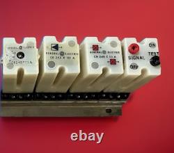 VTG GE CR245 Static Control Logic Rack With 8 Elements AA Frame 1973 ST Code