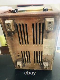 VTG General Electric 1949 Television Model 806 Mahogany Case with10 Screen