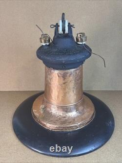 VTG General Electric Copper & Cast Iron Novalux Street Lamp 18 UNTESTED WOW