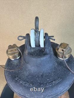 VTG General Electric Copper & Cast Iron Novalux Street Lamp 18 UNTESTED WOW