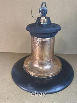 VTG General Electric Copper & Cast Iron Novalux Street Lamp 18 UNTESTED WOW