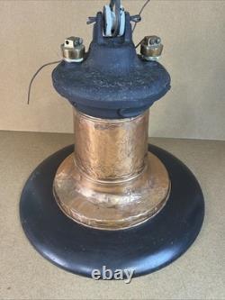 VTG General Electric Copper & Cast Iron Novalux Street Lamp 18 UNTESTED WOW