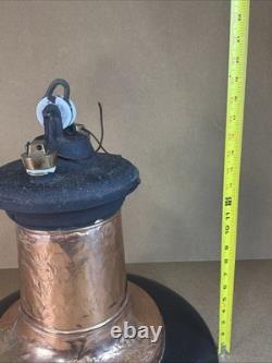VTG General Electric Copper & Cast Iron Novalux Street Lamp 18 UNTESTED WOW