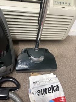 VTG General Electric GE Canister Vacuum Cleaner 106766 New Attachments VERY NICE