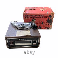 VTG General Electric TA556 8-Track Stereo Cartridge Player Deck New Old Stock
