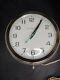 Vtg Working General Electric G. E 2008a 8 Face Bubble Glass Silver Wall Clock