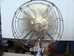 Ventilatore General Electric Doppia Pala Vintage Epoca Old Double Fan Italy