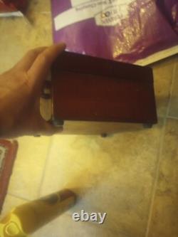 Very Nice General Electric Mil-ammeter Nickel Plate In Wooden Box