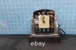 Vintage 1920-30's Art Deco Art Nouvea G. E. General Electric Desk Clock