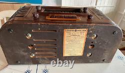 Vintage 1940 1941 General Electric J-71 Radio