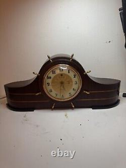 Vintage 1940's General Electric Telechron Gloucester electric ships bell clock