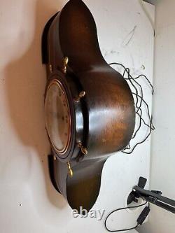 Vintage 1940's General Electric Telechron Gloucester electric ships bell clock