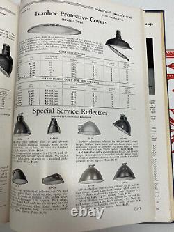 Vintage 1941 General Electric Supply Corporation Lighting Industrial Commercial