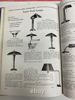 Vintage 1941 General Electric Supply Corporation Lighting Industrial Commercial