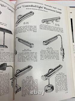 Vintage 1941 General Electric Supply Corporation Lighting Industrial Commercial