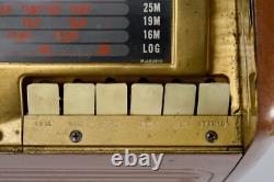 Vintage 1946/47 General Electric GE Radio 260 Portable Tube AM Short Wave