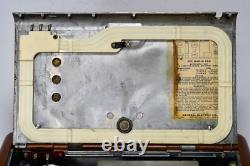 Vintage 1946/47 General Electric GE Radio 260 Portable Tube AM Short Wave