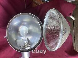 Vintage 1950's General Electric GE Form 250 Street Light Holophane Lens