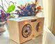 Vintage 1950's General Electric Tube Type Mod. 511 Ivory Am Clock Radio