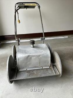 Vintage 1950s Electric LAWN DO ALL Lawn Mower Albany IN Universal Auto Art Deco