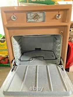 Vintage 1950s General Electric Wall Oven Brown
